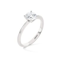 Anello Ama Donna in Oro bianco Diamante Lab Grown 0.70 Ct AMA-AN-1012-72 - AMA-AN-1012-72